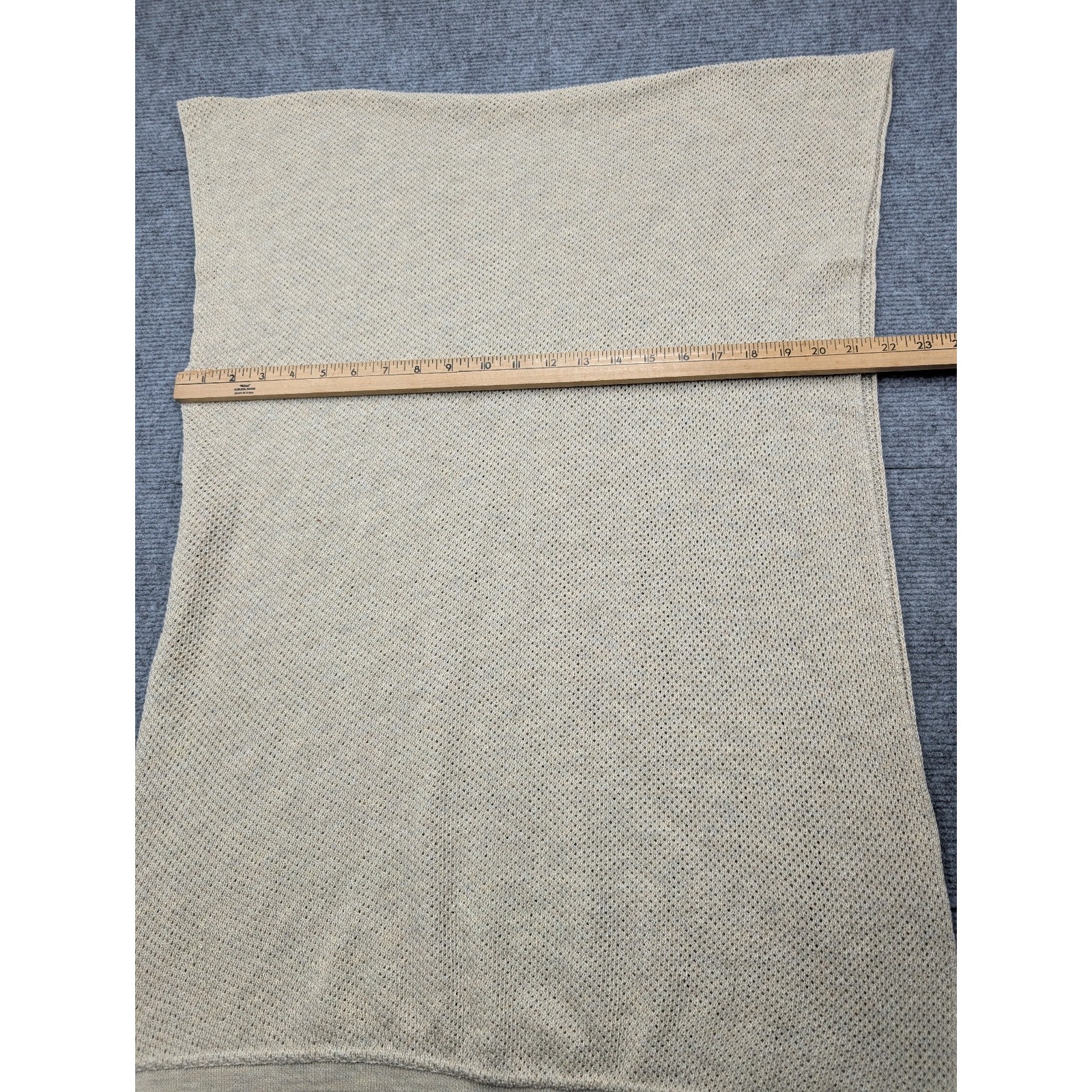 Amma Cocoon One Size Poncho Breast Feeding Knit Lightweight Brown Nursing Cover — image 7 of 8